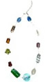 Kasuku Foil Glass Bead Necklace