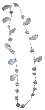 Kasuku Shell Necklace - Blue