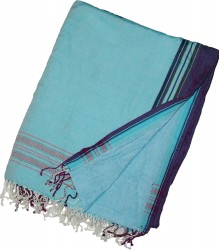 Kikoy Beach Towel Ice Blue_284