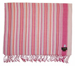 Marikoy (Swara) Pink/White multiple stripes_333/3