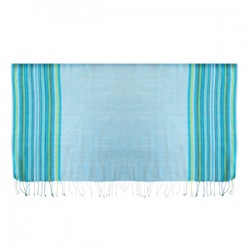 Sky Blue/Mint Blue Multi Stripes