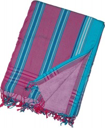 Kikoy Beach Towel Purply Blue striped_S268