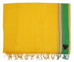 Marikoy (Marini Fine) Gold Yellow with Green Border_347/9