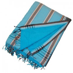  Kikoy Towel Blue Stripe_S245