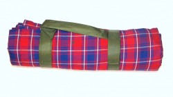 Cotton Picnic Blanket With Waterproof Lining