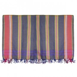 Blue Mustard Stripe