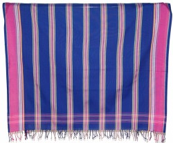 Kikoy Royal Blue Stripe_S235