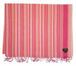 Marikoy (Swara) Pink/Brown multiple stripes_333/25